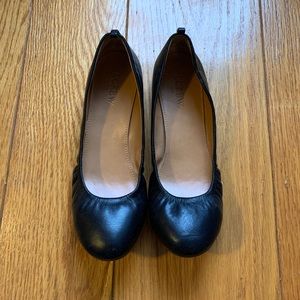 Black J. Crew Ballet Flats